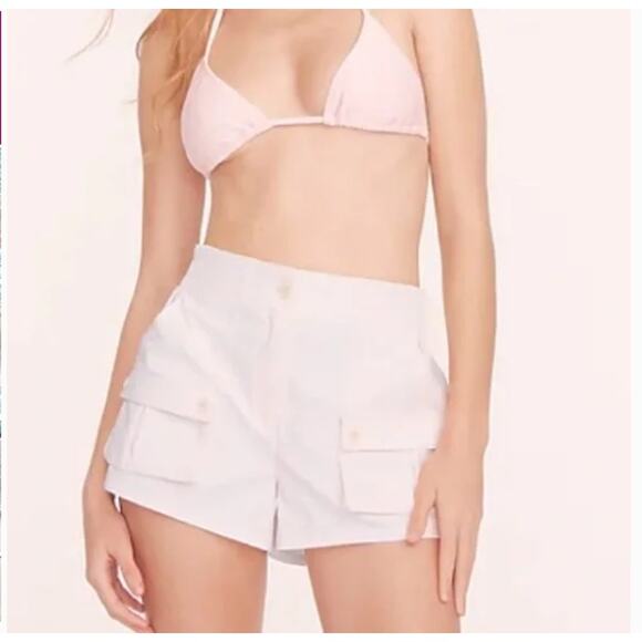 J. Crew Pants - NWT J. Crew Pink Patch Pocket Paddle Shorts Size Large